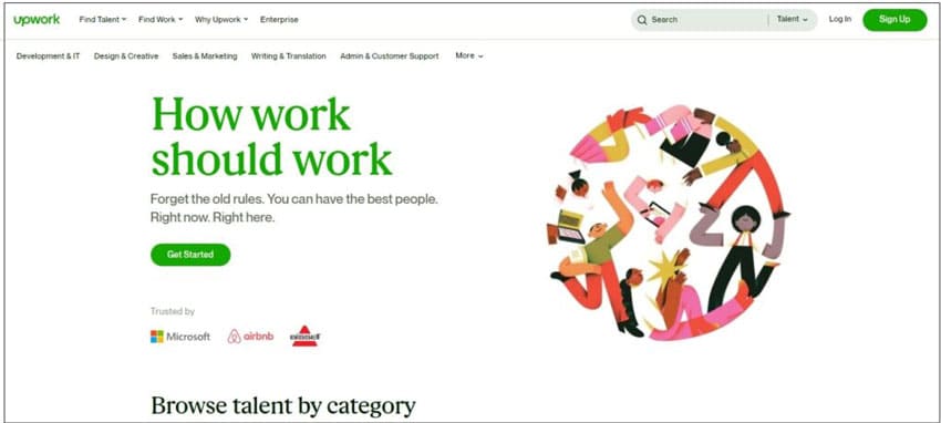 upwork-home-page
