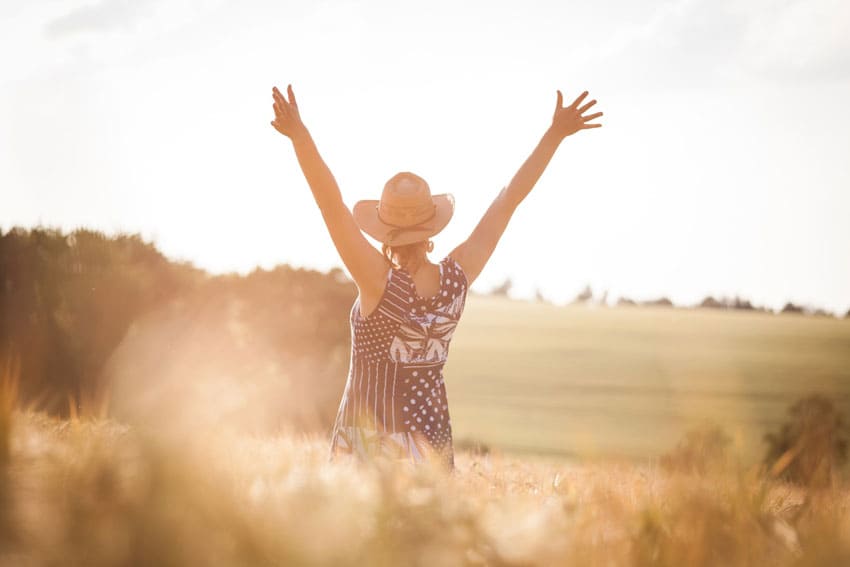 happy-woman-enjoying-nature