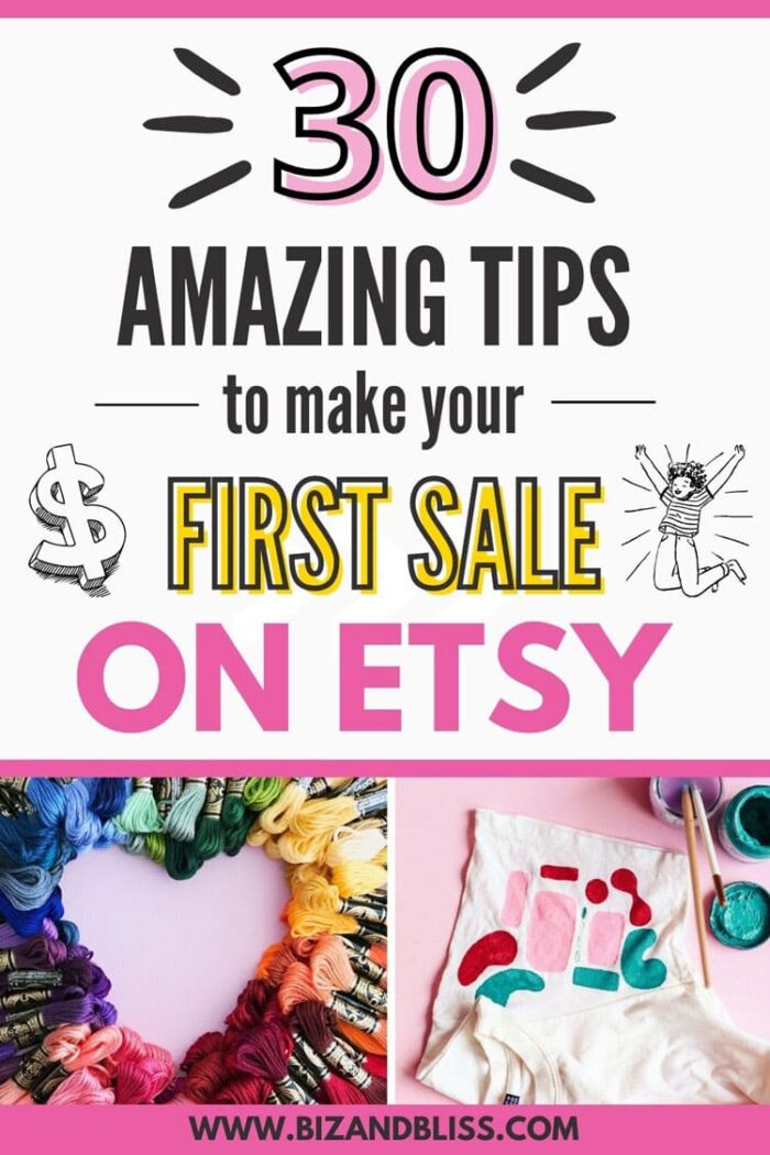 How To Get Your First Sale On Etsy With +30 Amazing Tips And Tricks