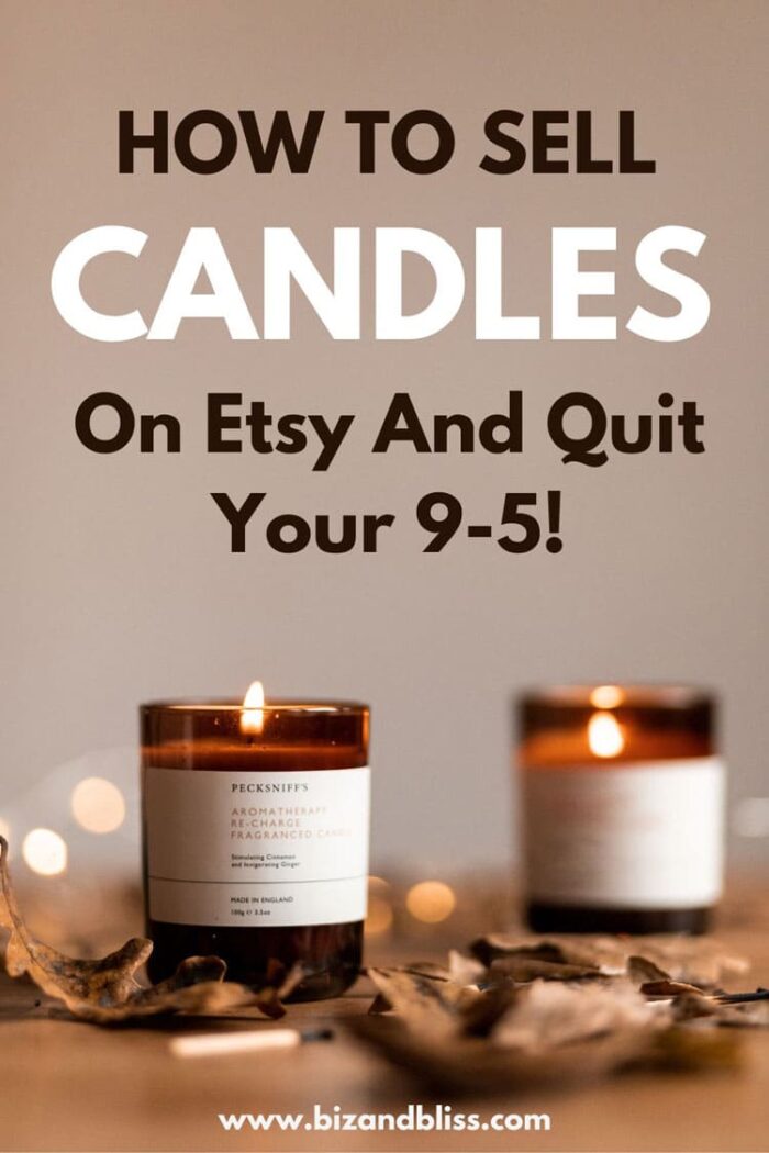 How To Sell Candles On Etsy 2024 [And Quit Your 9-5 Job!]