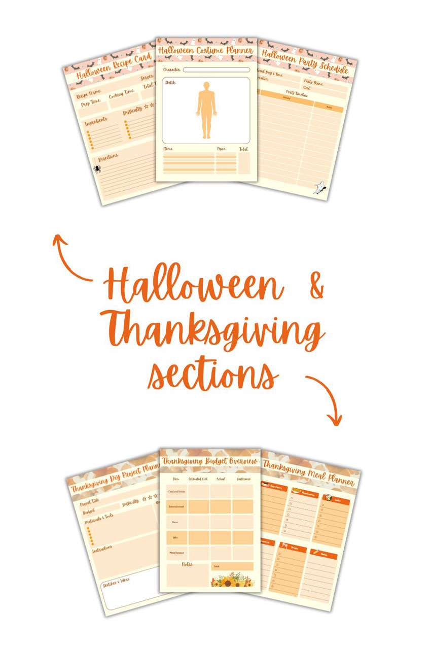 Fall Planner - BIZ &amp; BLISS