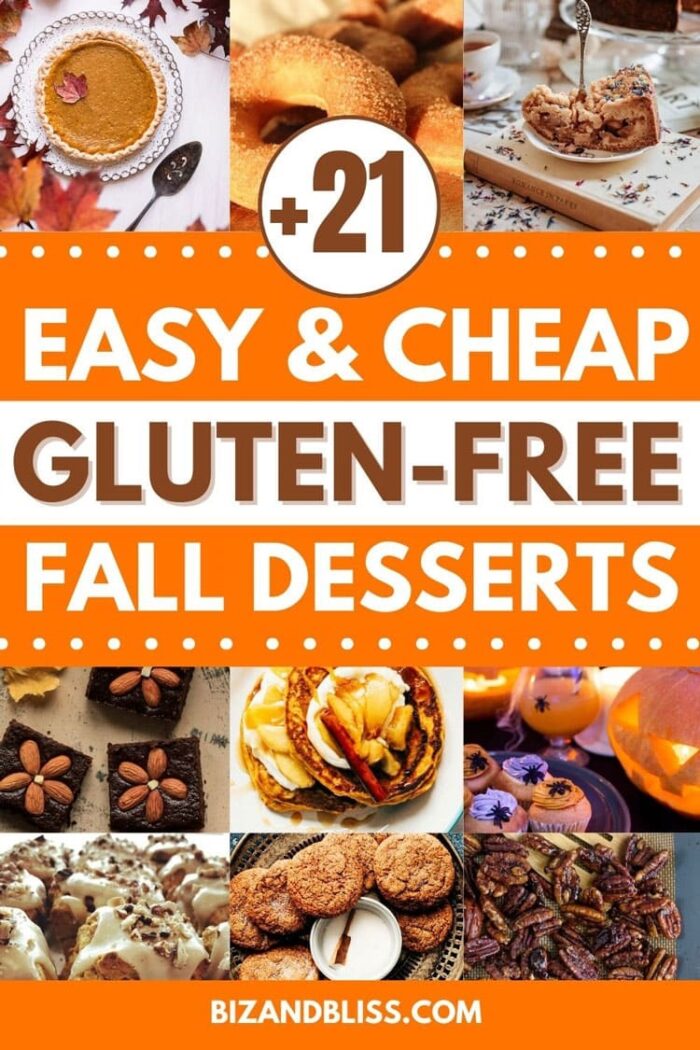 +21 Mouth-Watering & Cheap Gluten Free Fall Desserts