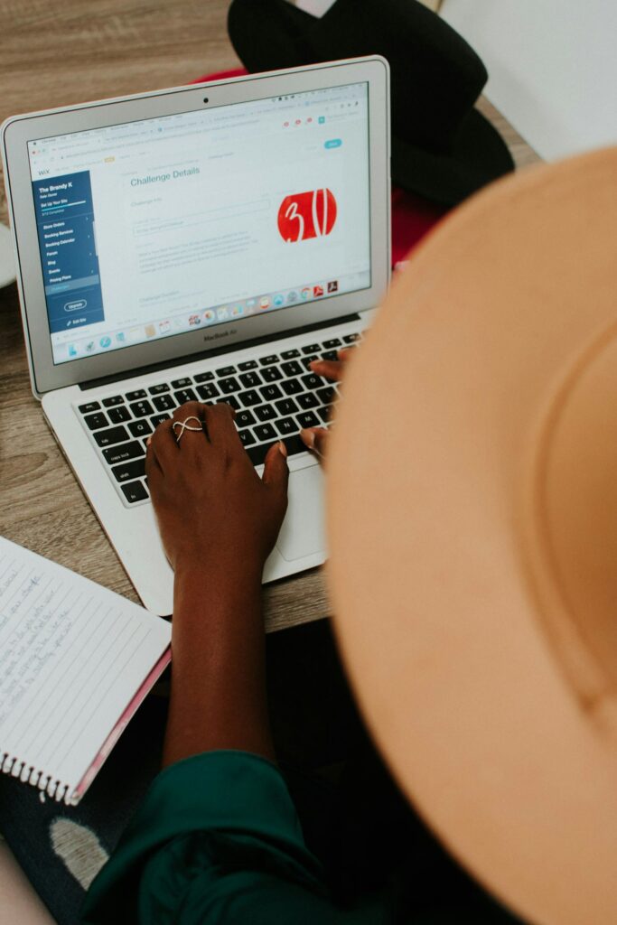 black woman learning new tools