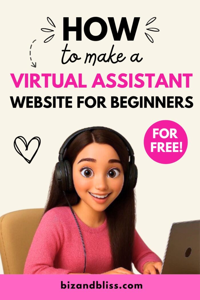 How To Make A Virtual Assistant Website For Free (Even If You’re Not Tech-Savvy)