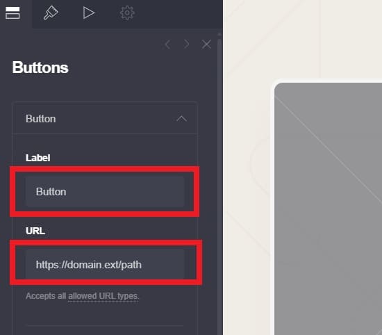 modifying button data